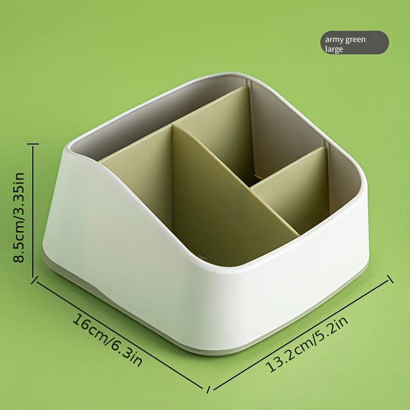 Desktop storage box, key and remote control organizer