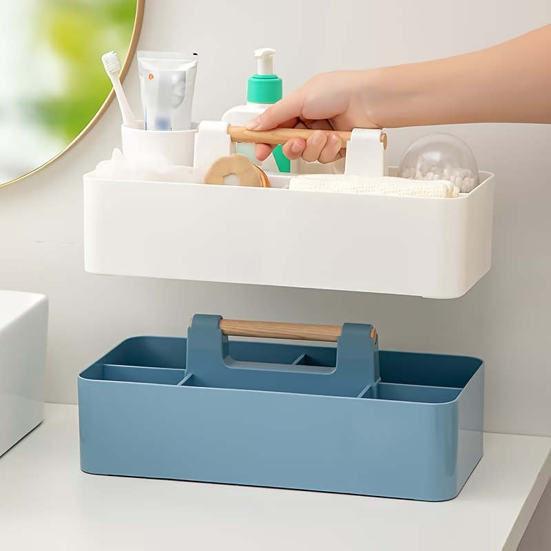 Stackable Bathroom Storage Box - Portable Storage Box