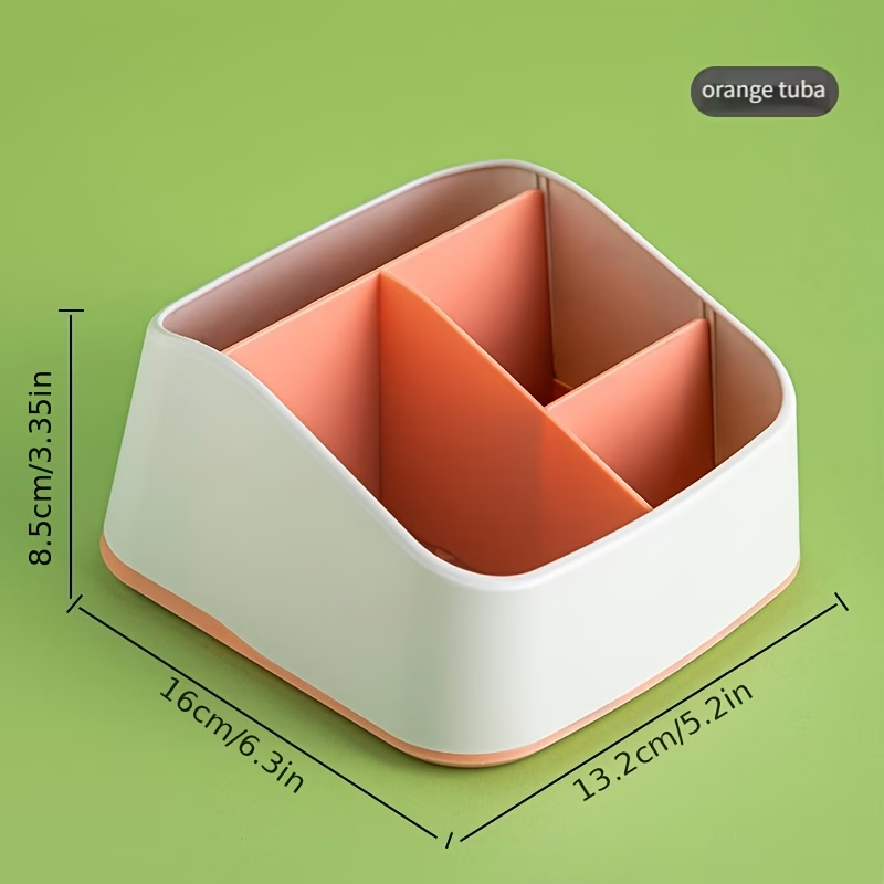 Desktop storage box, key and remote control organizer