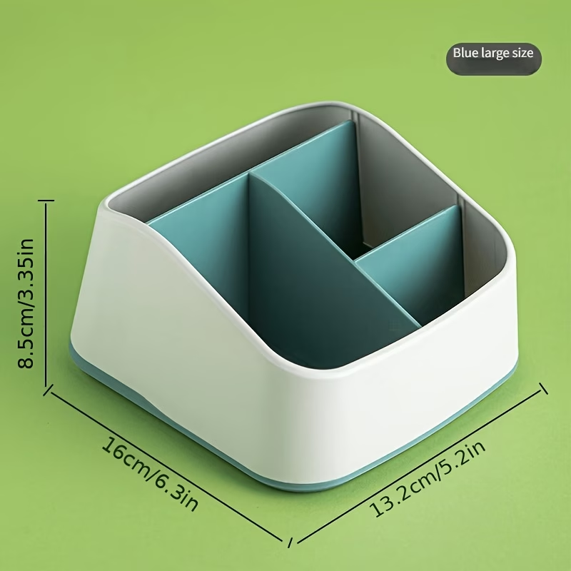 Desktop storage box, key and remote control organizer