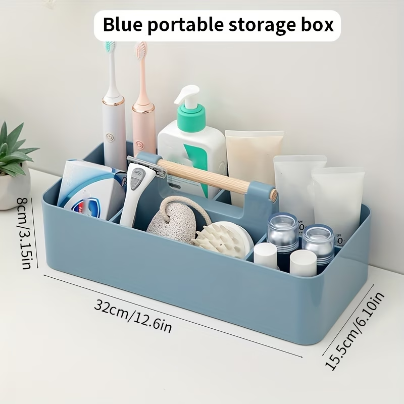 Stackable Bathroom Storage Box - Portable Storage Box