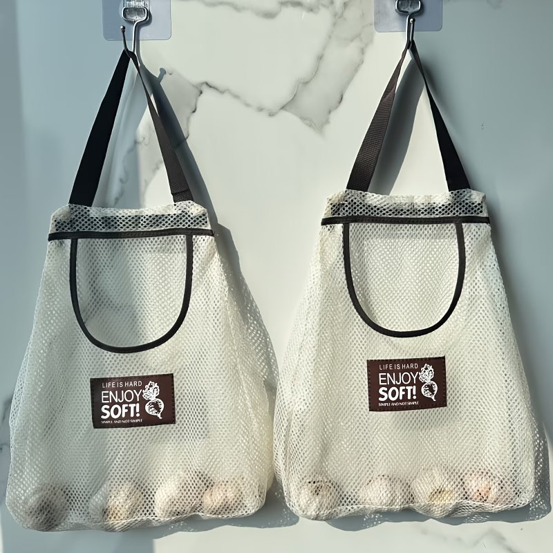 1 large multi-functional mesh storage bag