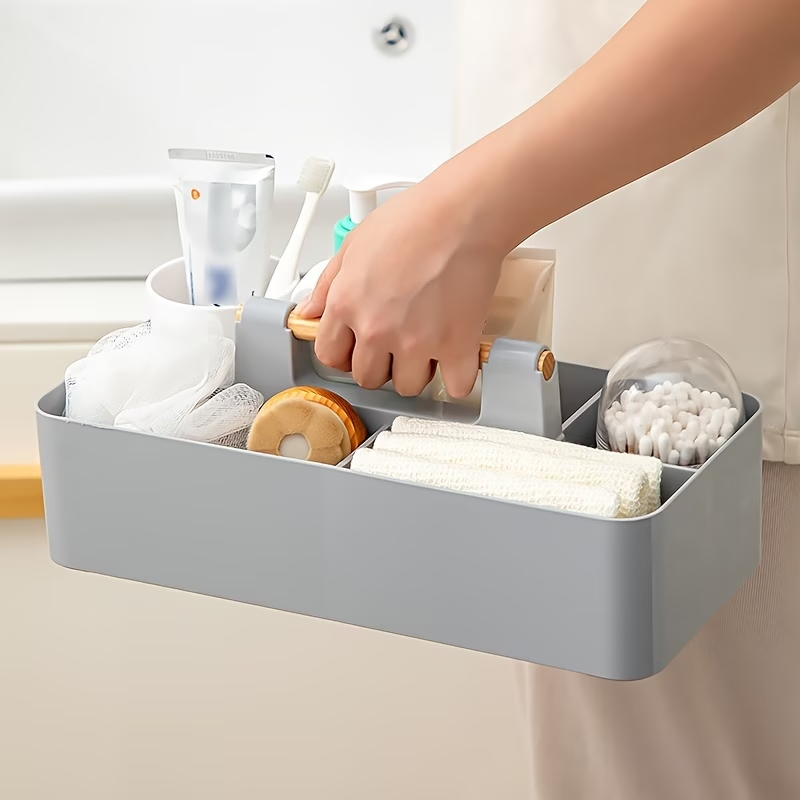 Stackable Bathroom Storage Box - Portable Storage Box