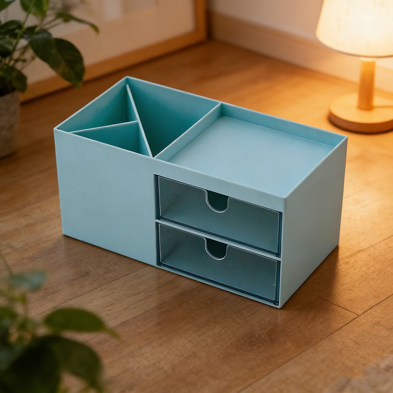 Drawer-style storage, multi-functional stationery storage box
