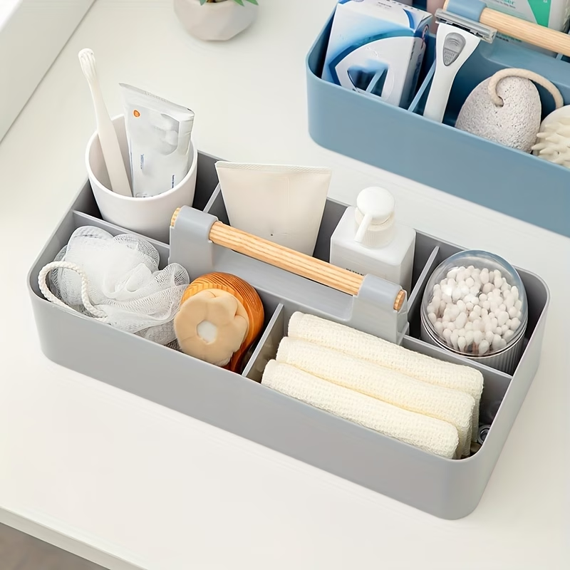 Stackable Bathroom Storage Box - Portable Storage Box