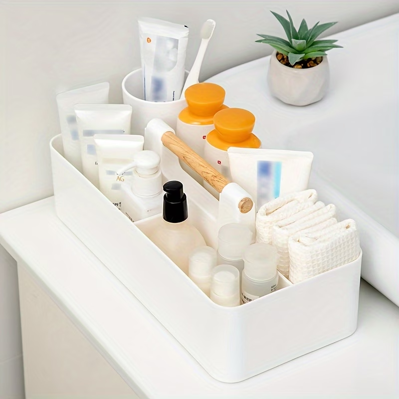Stackable Bathroom Storage Box - Portable Storage Box