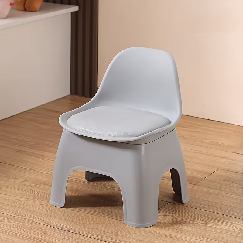Plastic round stool, household chair, small stool, shoe stool