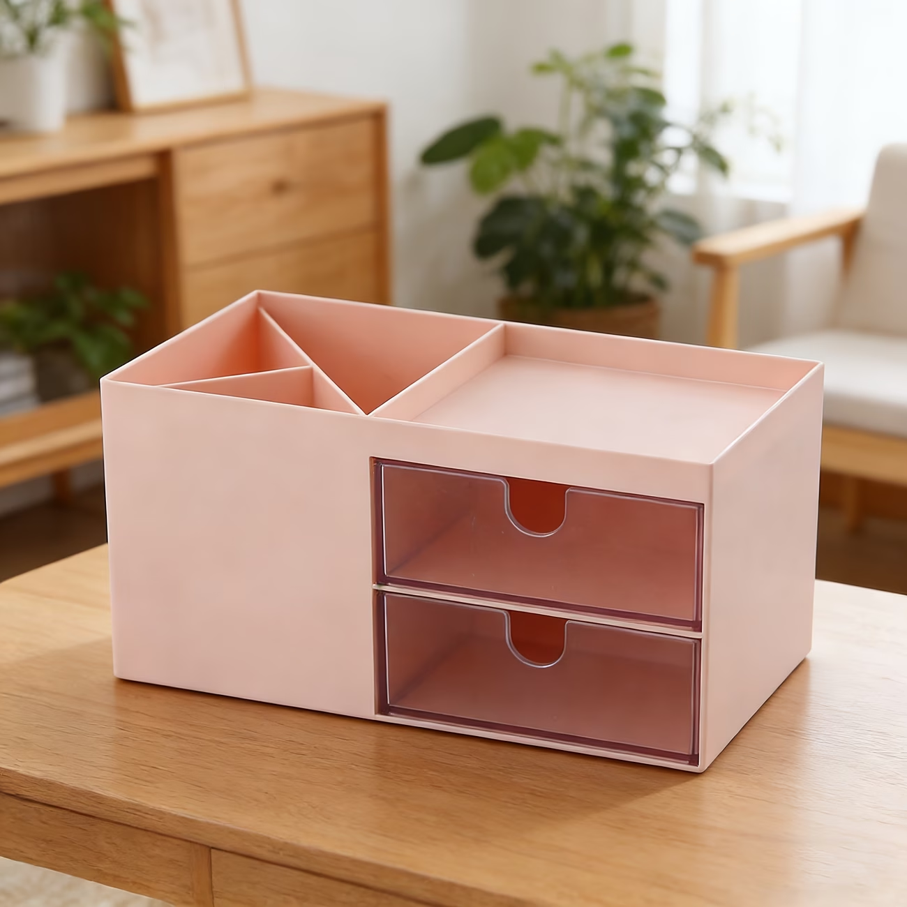 Drawer-style storage, multi-functional stationery storage box
